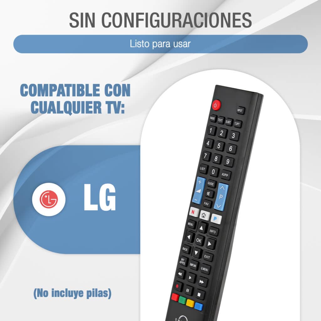 Mando para TV LG