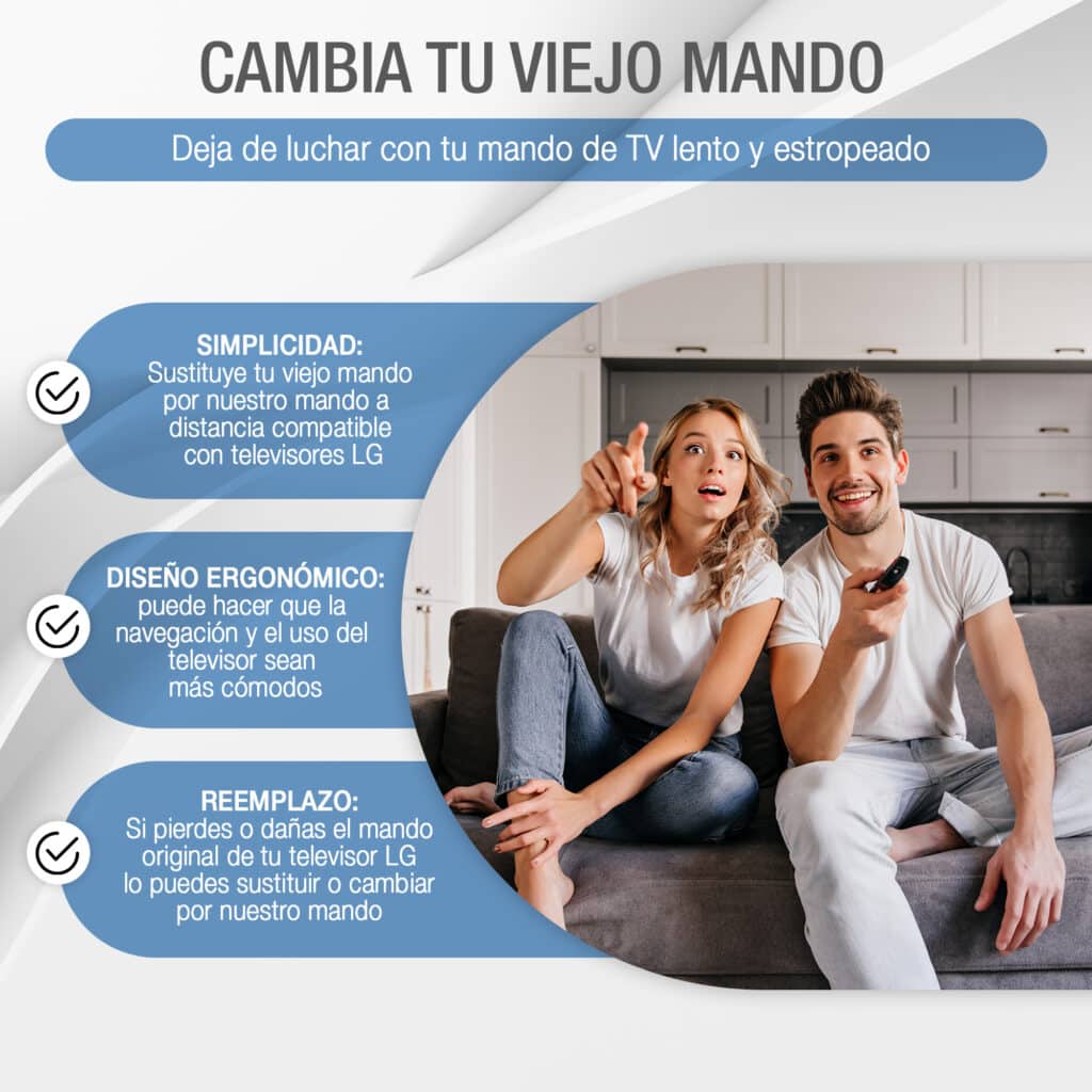 Mando para TV LG