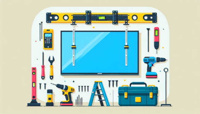 como colocar soporte de tv en pared