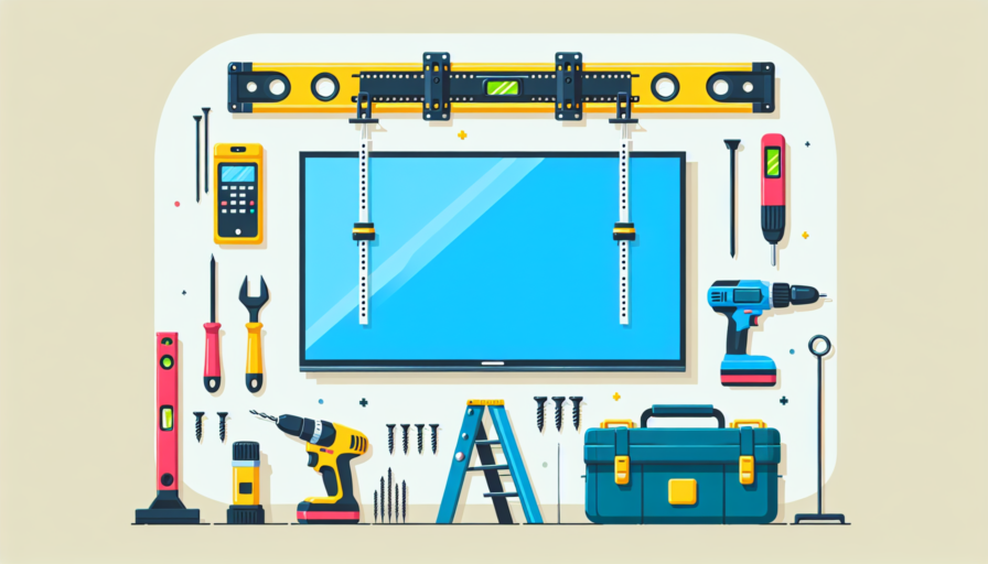 como colocar soporte de tv en pared