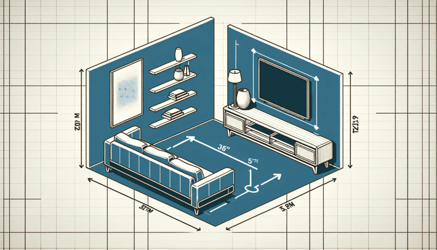distancia recomendada para colocar la tv