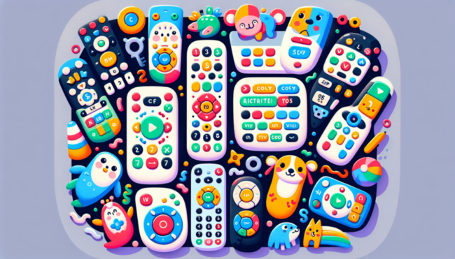 MANDOS A DISTANCIA DE TV PARA NIÑOS