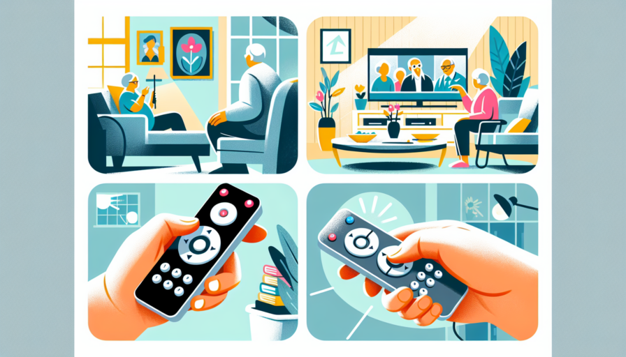 MANDOS DE TV PARA PERSONAS MAYORES VENTAJAS